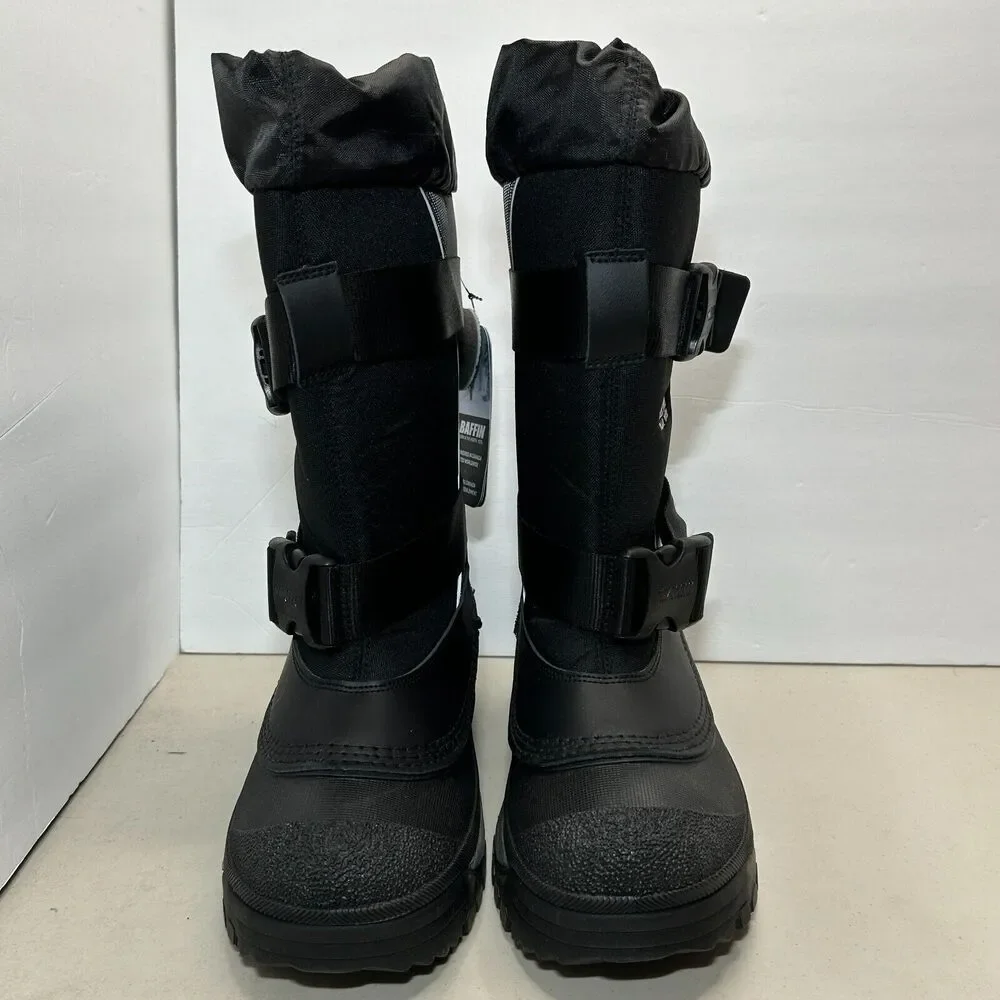 Baffin Black Gray Winter Snow Boots